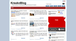 Desktop Screenshot of kraukoblog.com
